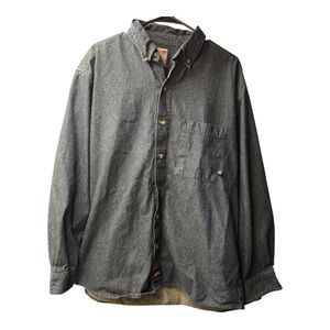 Dickies‎ Charcoal Button Down Shirt
